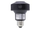 Tork RKP Series RKPS201BK Floodlight Photocontrol Socket Adapter, 150/75 W, Black Black