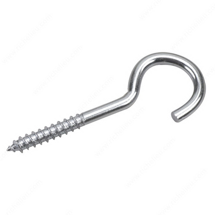 Buy Onward 2169SSBC Screw Hook with Lag Thread, 4-3/8 in L, Stainless Steel