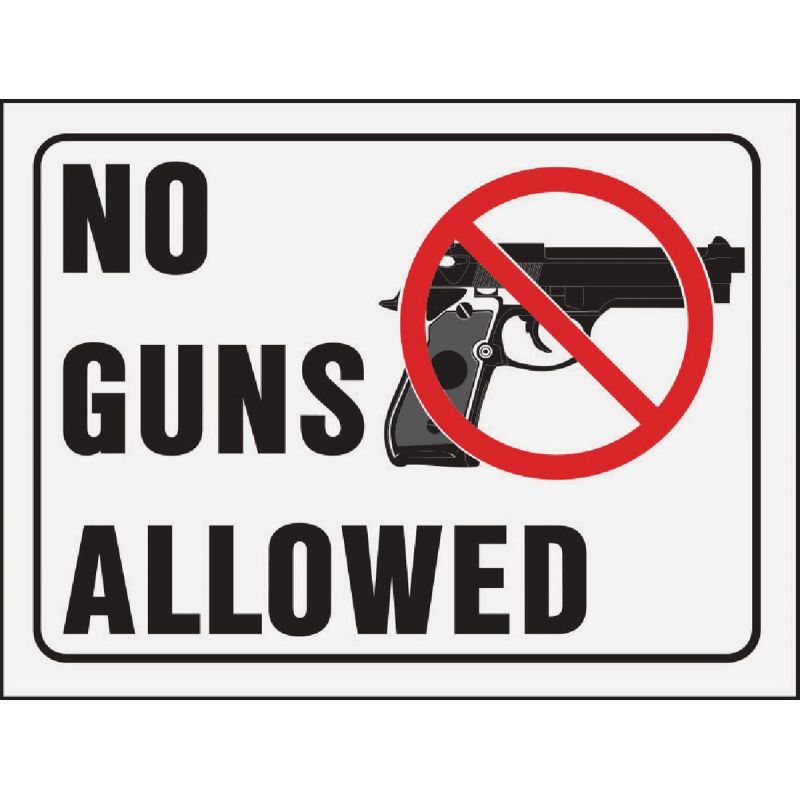 Hy-Ko No Guns Allowed Signs