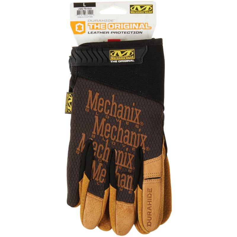 Mechanix Wear Durahide FastFit Work Glove L, Brown