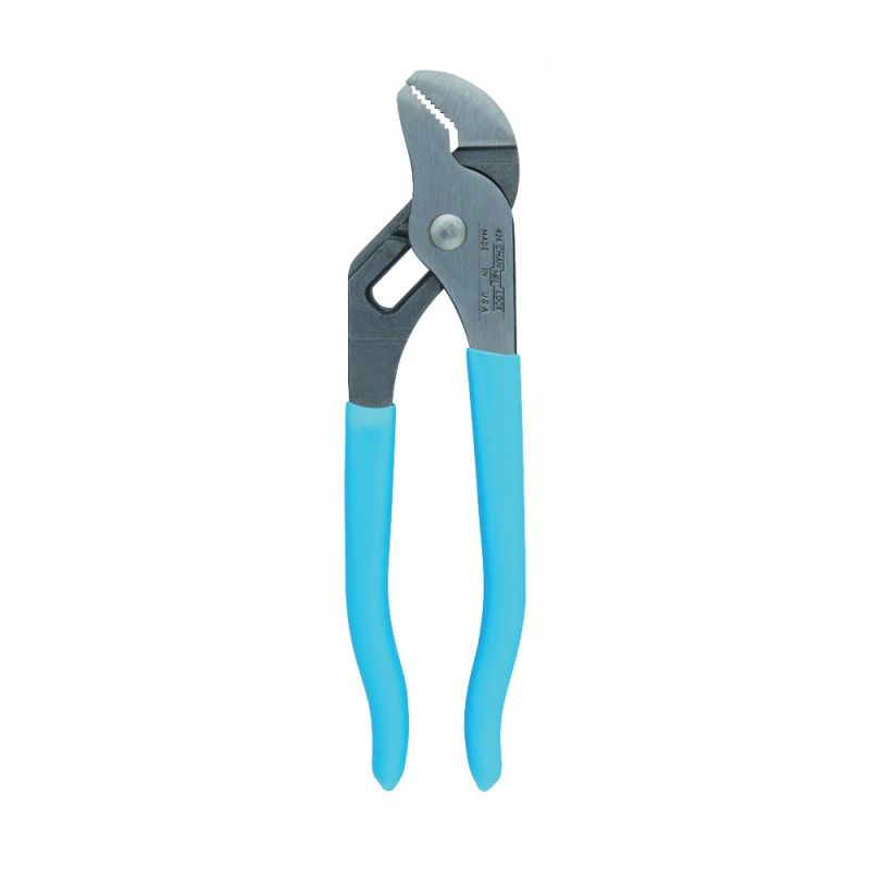 CHANNELLOCK 426 Tongue and Groove Plier, 6-1/2 in OAL, 0.87 in Jaw Opening, Blue Handle, Cushion-Grip Handle