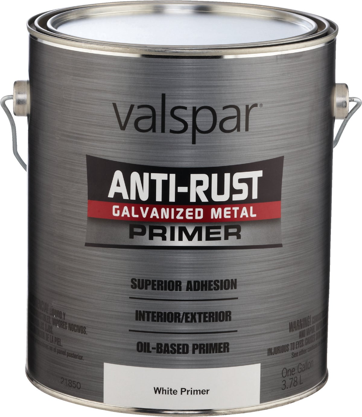 Valspar Anti-Rust Galvanized Metal Primer, White, 1 Qt.