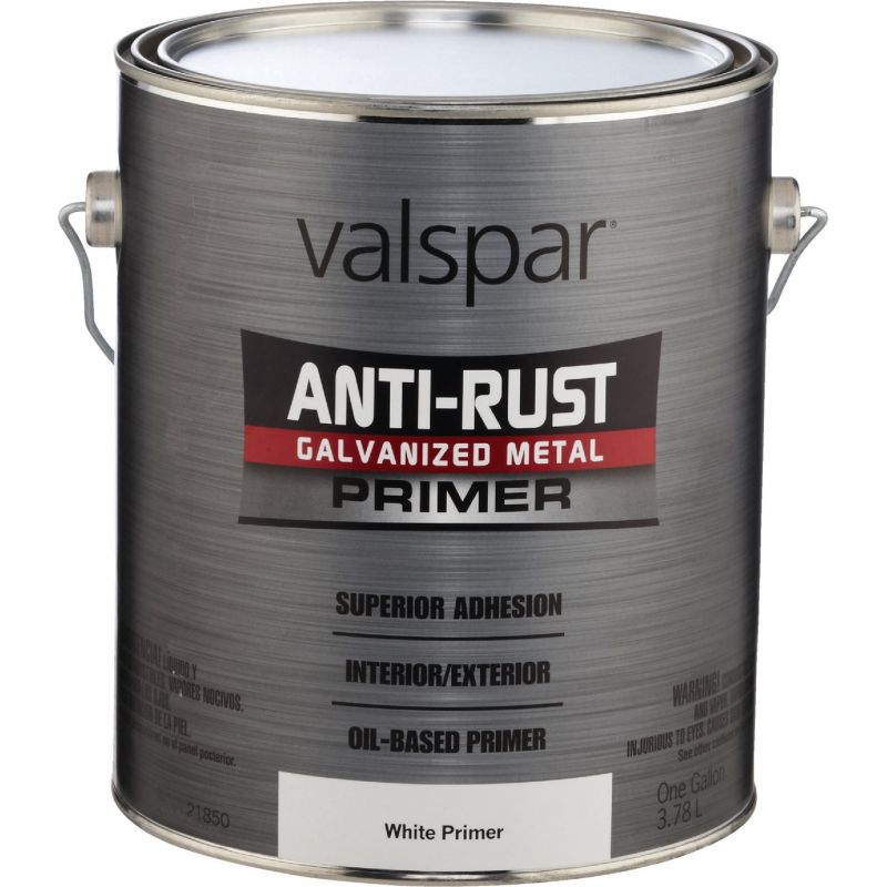 Valspar Anti-Rust Galvanized Metal Primer 1 Gal., White (Pack of 2)
