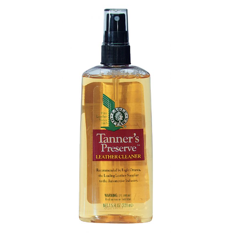 Tanners Preserve Leather Care Cleaner 7.5 Oz., Pump Spray