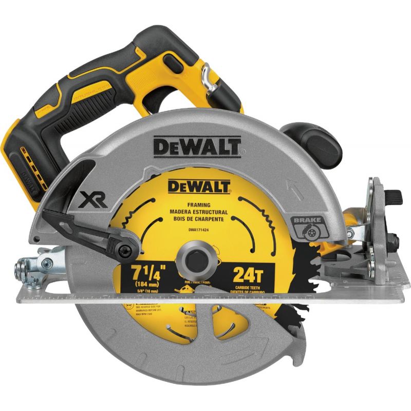DeWalt 20V MAX XR Lithium-Ion Brushless Cordless Circular Saw - Tool Only