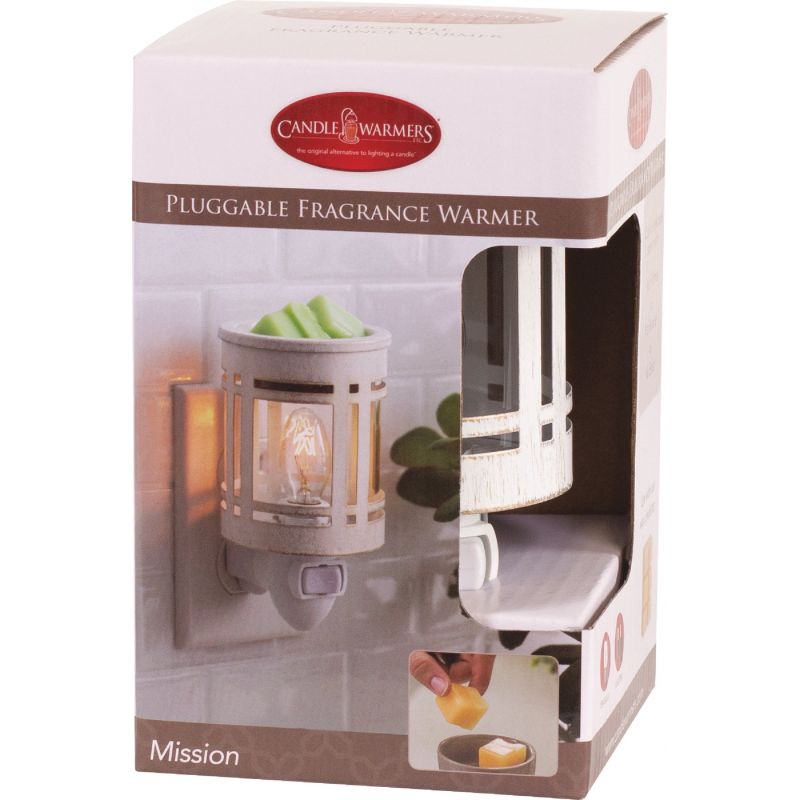 Candle Warmers Pluggable Fragrance Warmer White