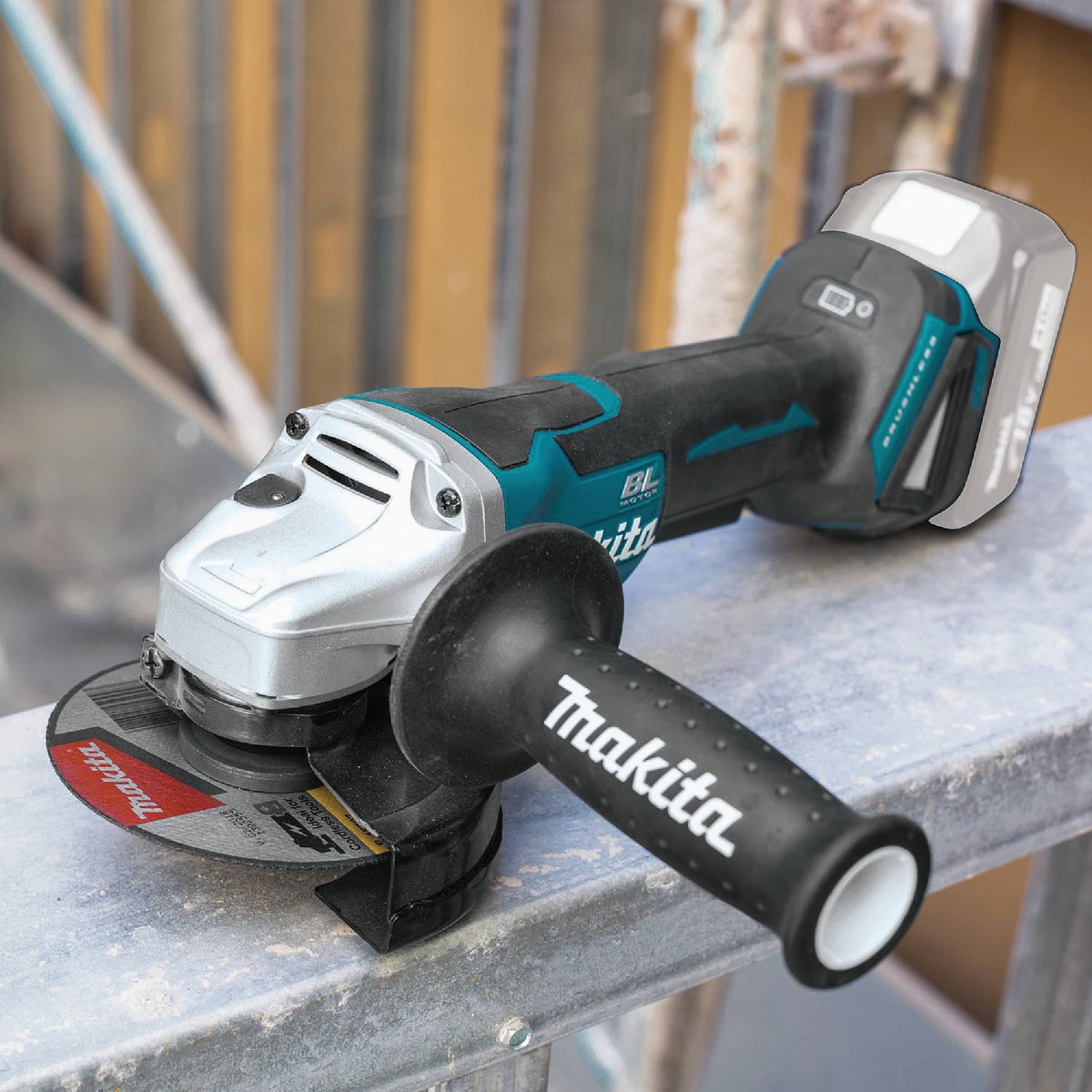 Makita cordless grinder paddle shop switch