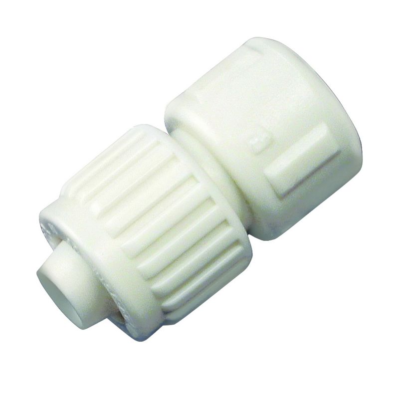 Flair-It 16858 Tube to Pipe Adapter, 1/2 x 3/4 in, PEX x FPT, Polyoxymethylene, White White