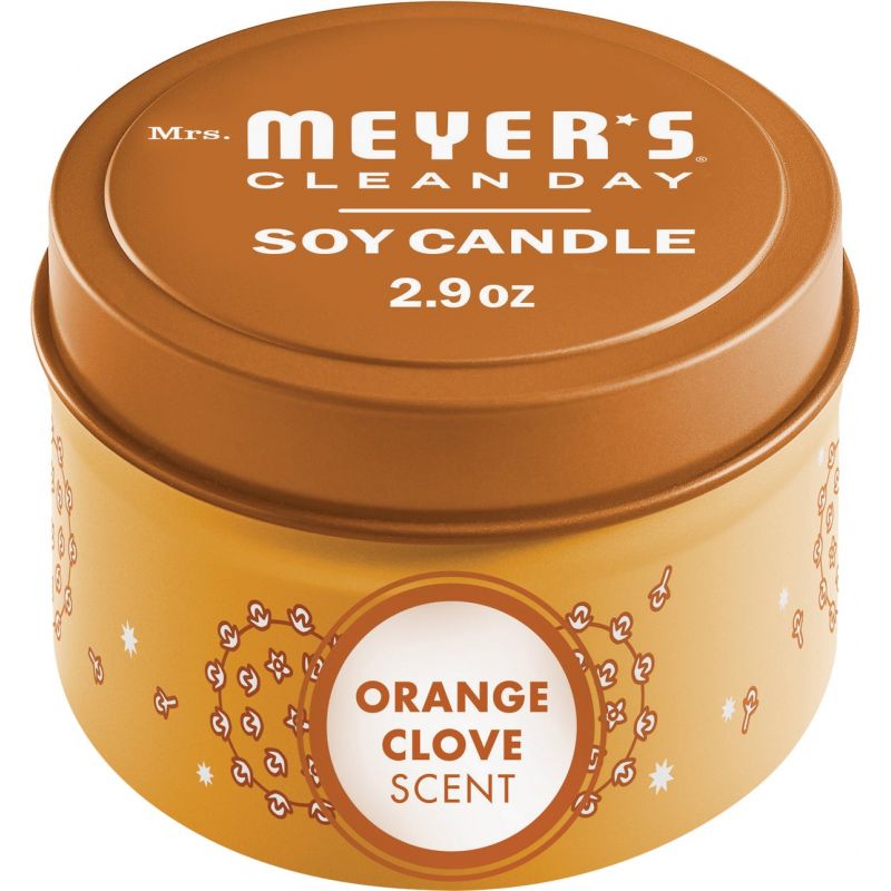 Mrs. Meyer&#039;s Clean Day Soy Candle Orange, 2.9 Oz.