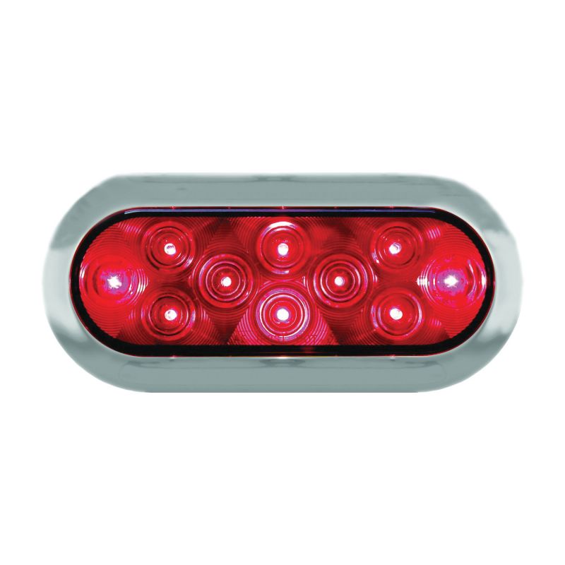 PM V423XR-4 LED Light, 12 V, 10-Lamp, LED Lamp, Red Lamp