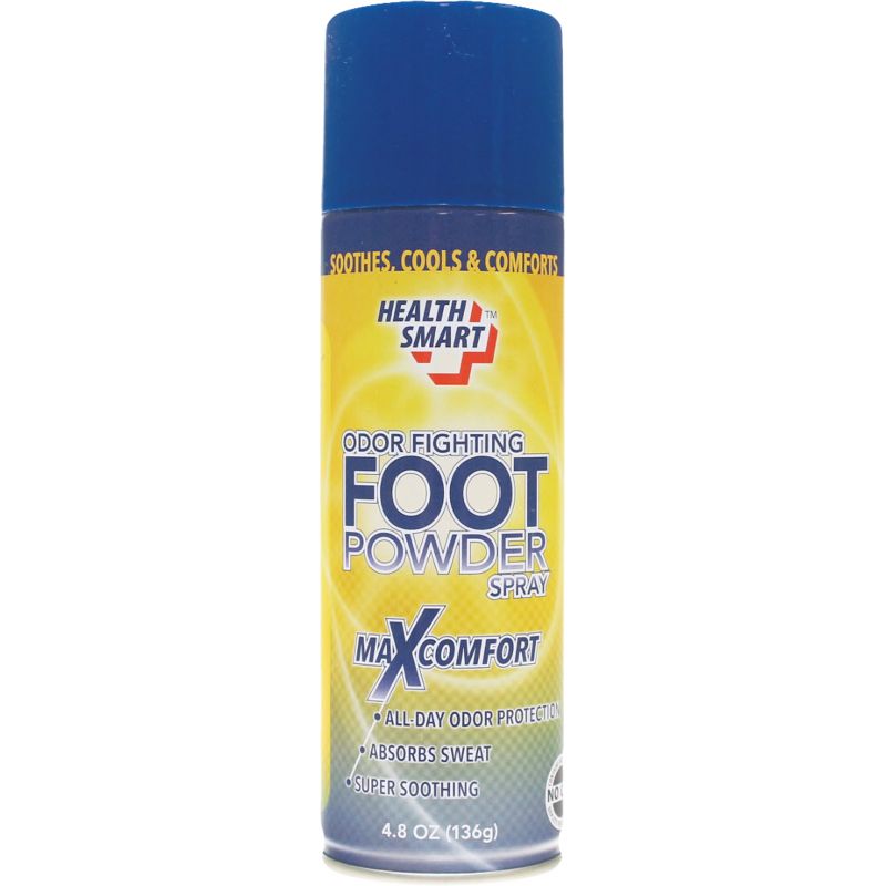Health Smart Odor Fighting Foot Powder Spray 4.8 Oz. (Pack of 12)