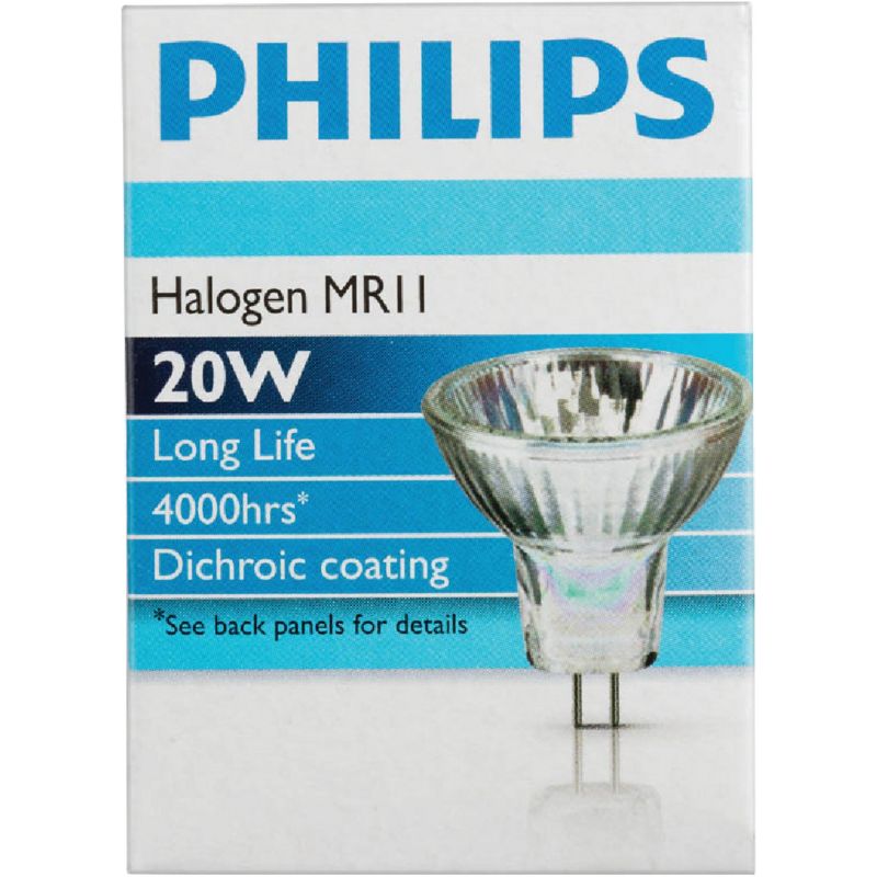 Philips MR11 Halogen Floodlight Light Bulb