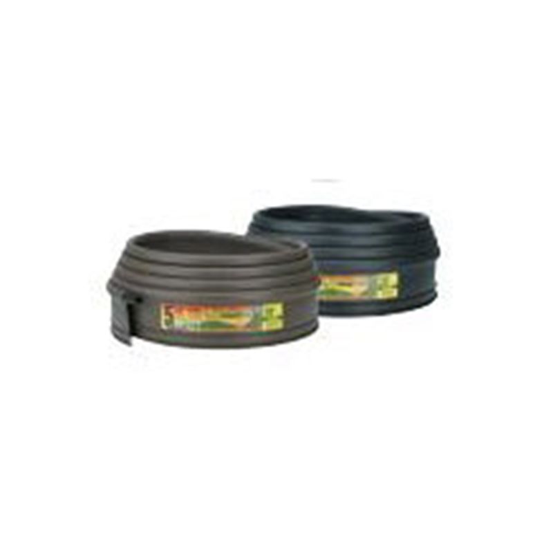 DCN Xpert 5600BKNS Lawn Edging, 20 ft L, 5-1/4 in H, Polyethylene, Black Black