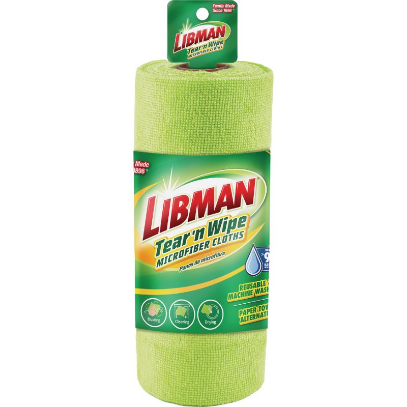 Libman Tear N&#039; Wipe Microfiber Cloth