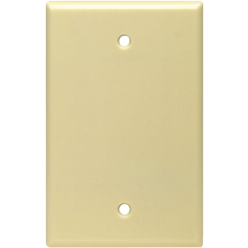 Leviton Midway Thermoset Blank Wall Plate Ivory
