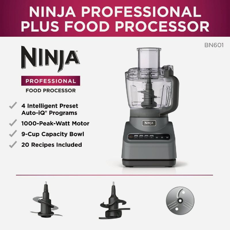 Ninja NJ110GR Express Professional Food Chopper, 16 oz