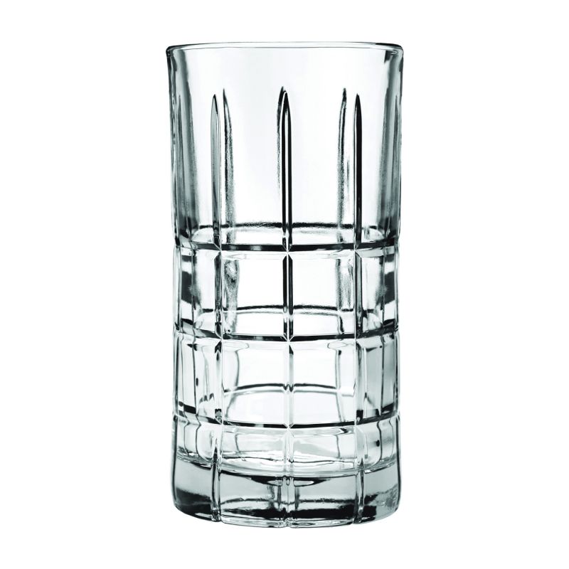 Anchor Hocking 68332L13 Manchester Tumbler, 16 oz Capacity, Glass, Clear, Dishwasher Safe: Yes 16 Oz, Clear