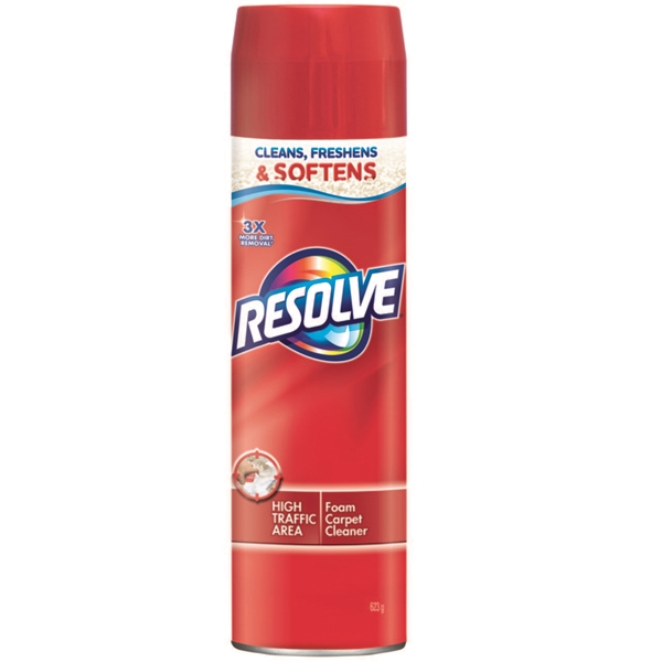 Buy Resolve 41015-JKA Carpet Cleaner, 623 g Aerosol Can, Liquid, Pleasant,  White White