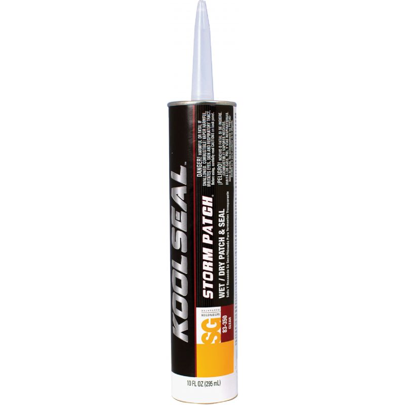 Kool Seal Storm Patch White Acrylic Patching Cement 10 Oz. Tube, White