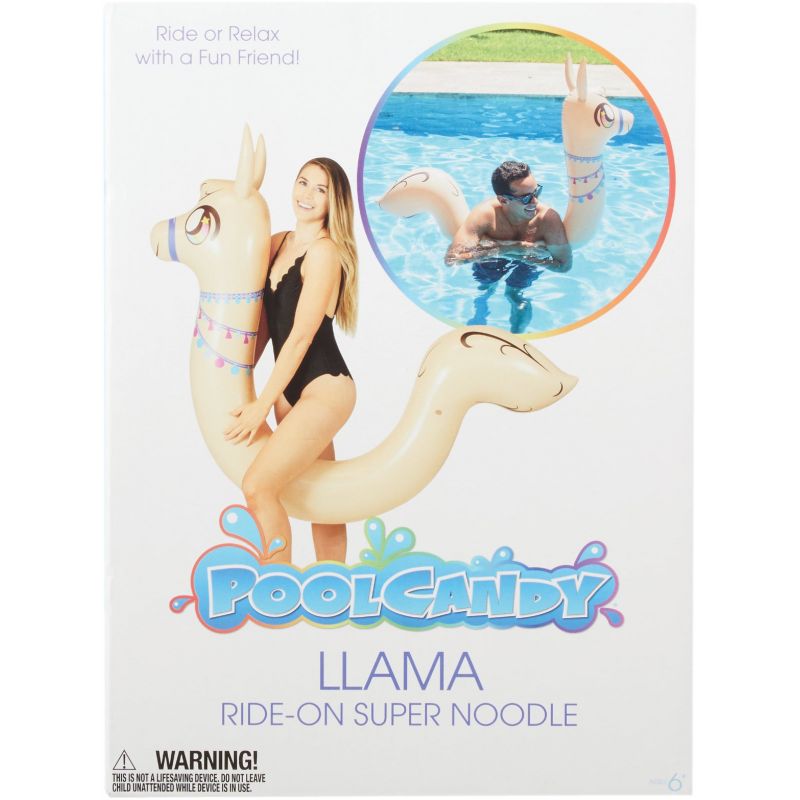 PoolCandy Llama Noodle Water Toy Multi
