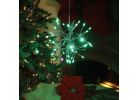 Alpine Hanging Twig Snowflake Ornament Lighted Decoration