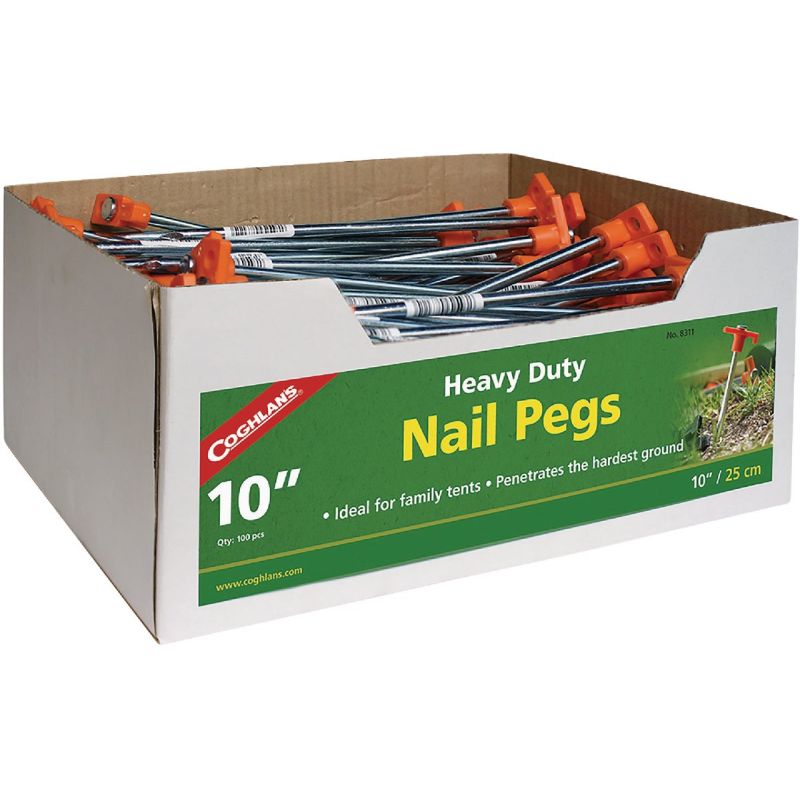 Coghlans 10 In. Tent Stake (Pack of 100)