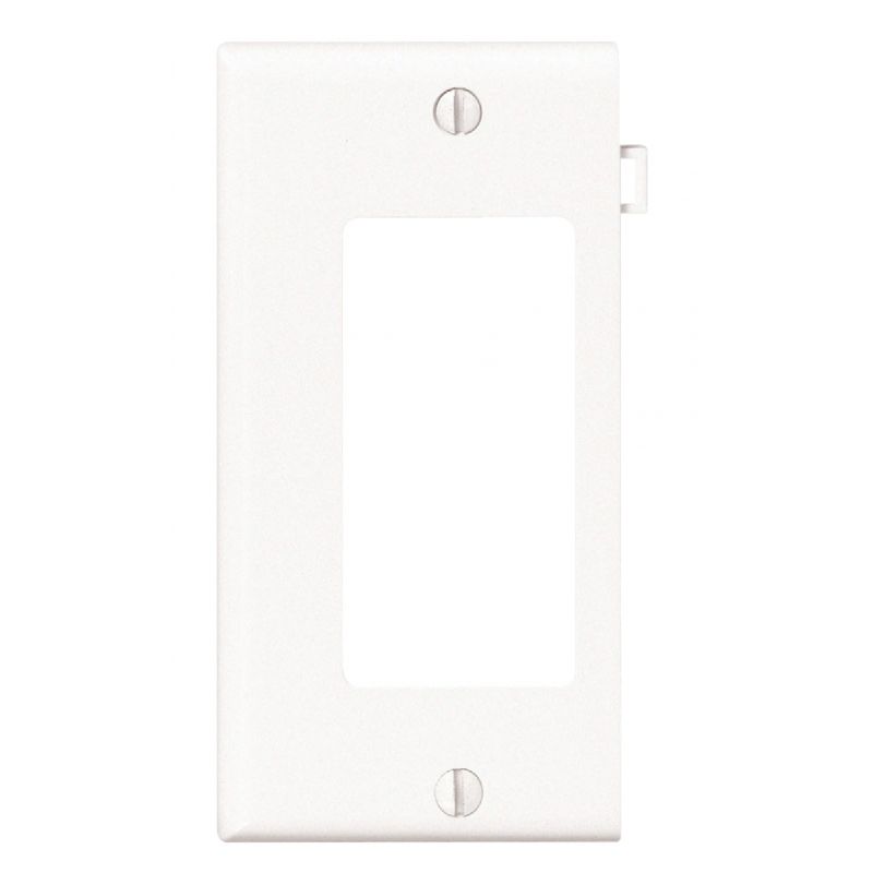 Leviton Sectional Decorator Wall Plate End Panel White