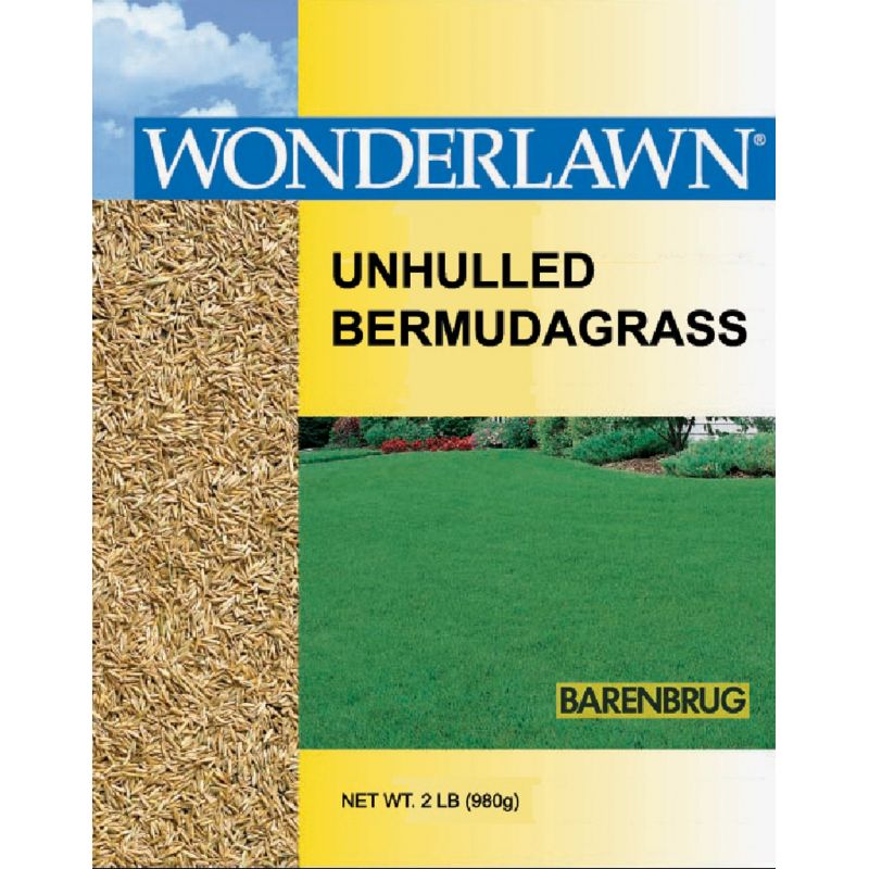 Wonderlawn Unhulled Bermudagrass Grass Seed Fine Texture