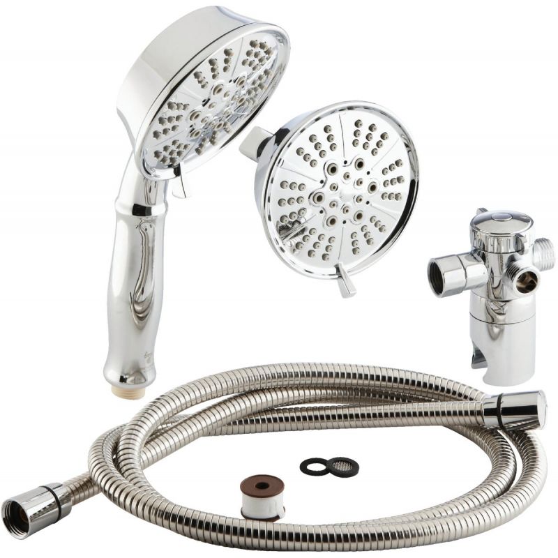 Home Impressions 5-Spray Combo Handheld Shower &amp; Showerhead