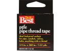 Do it Best Thread Seal Tape 3/4 In. X 260 In., White (Pack of 12)