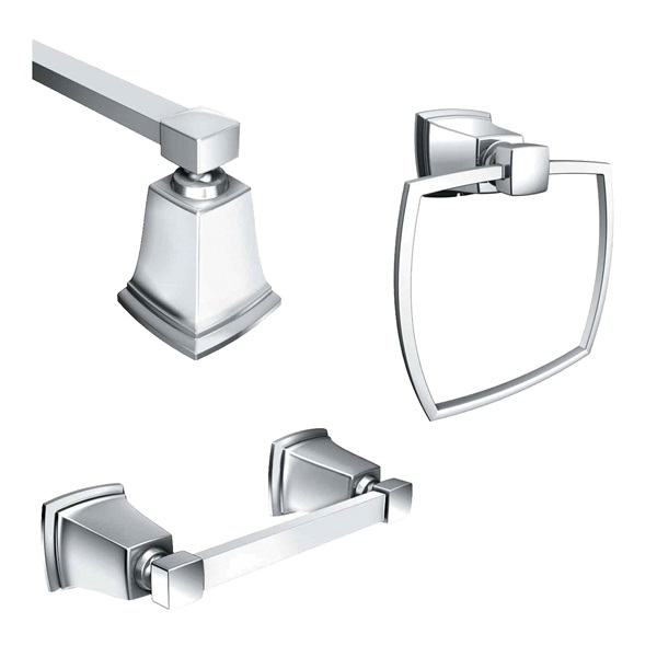 Moen Boardwalk Series Y3233CH Bath Accessory Kit, Chrome