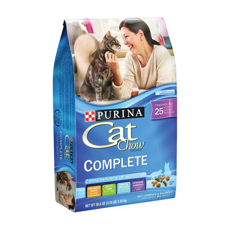 Purina 1780015014 Cat Food, Dry, 3.15 lb Bag