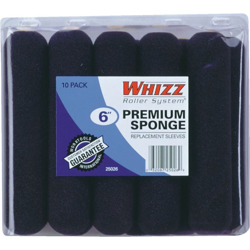 Whizz Roller System Premium Black Mini Foam Roller Cover
