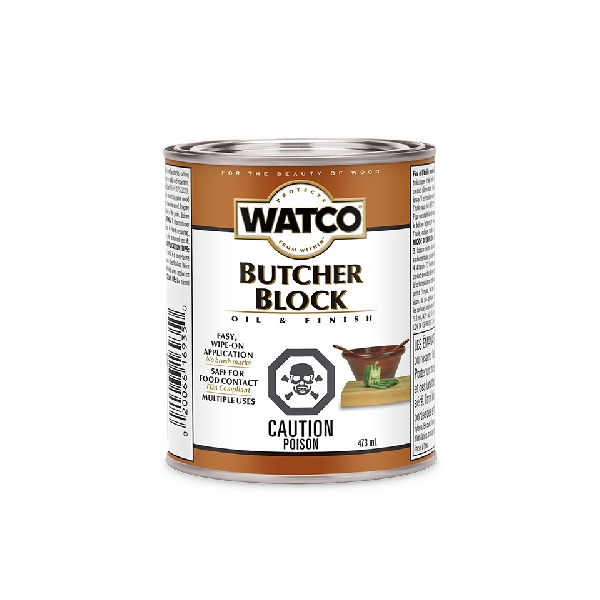 Buy Watco Y242771 Butcher Block Oil and Finish, Clear, Liquid, 473 