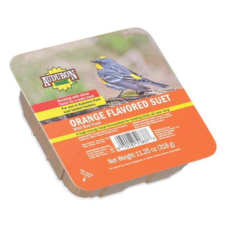 Audubon Park 13768 Orange Flavored Suet, 11.25 oz (Pack of 12)