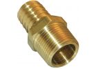 Lasco Brass Hose Barb X Male Pipe Thread Adapter 1/2&quot; MPT X 5/8&quot; Hose Barb