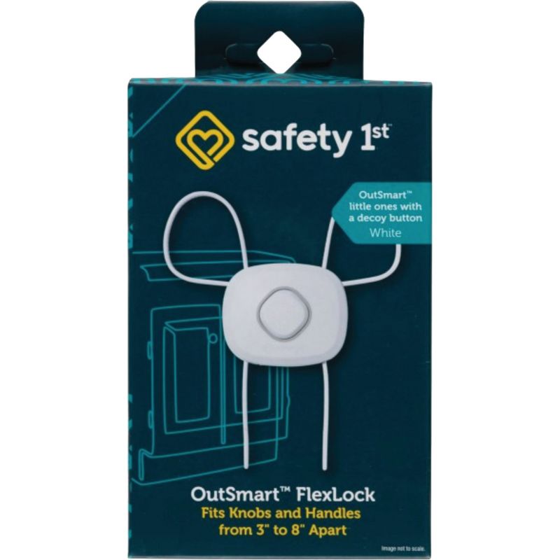 Safety 1st Side By Side Cabinet Lock White