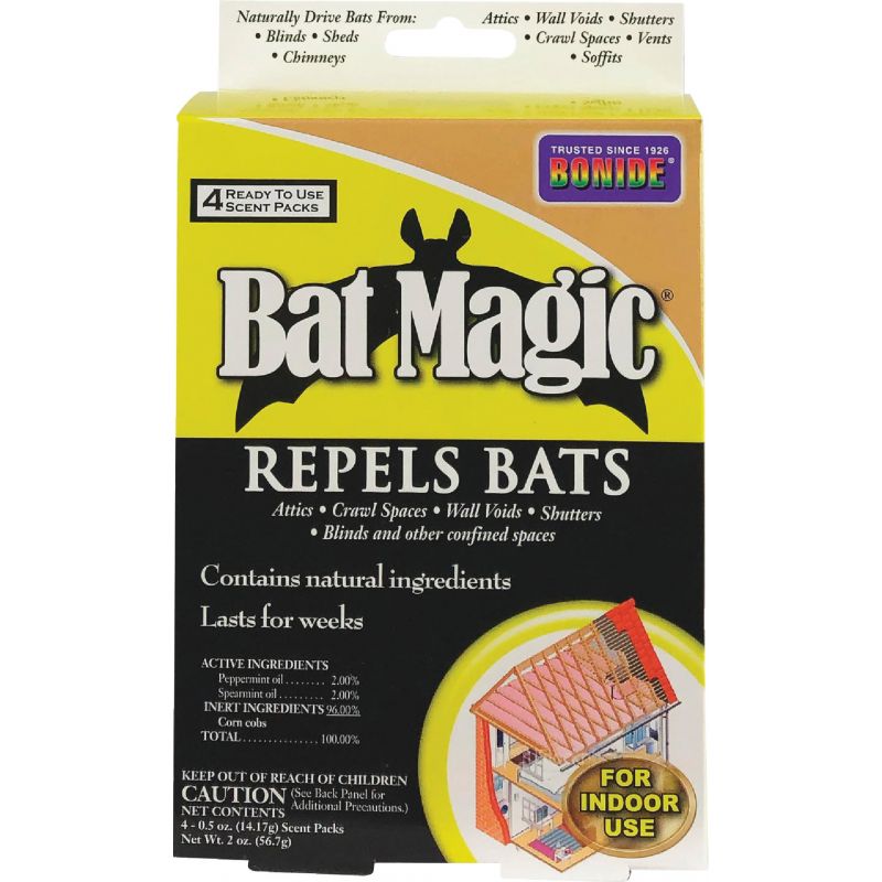 Bonide Bat Magic Bat Repellent 0.5 Oz., Pouch