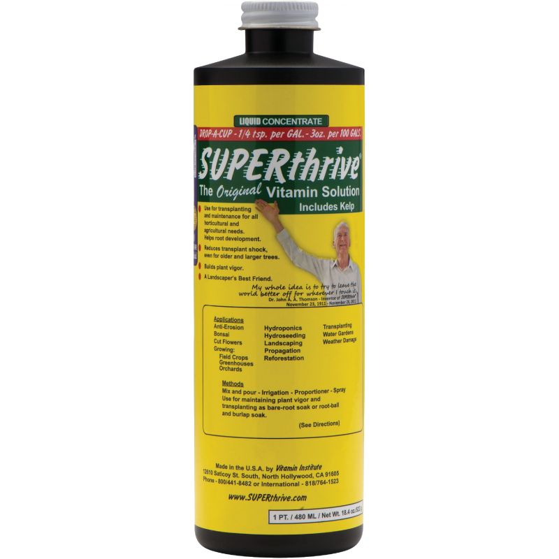 Superthrive Liquid Plant Vitamin Solution 1 Pt.