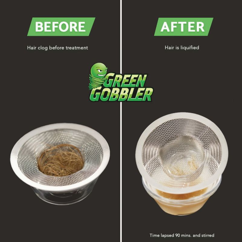 Green Gobbler GGDC3SEMR Drain Opening Pacs, Powder, Off-W