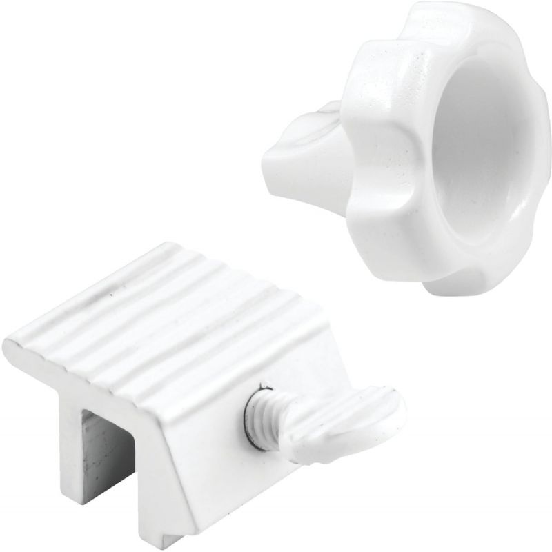Defender Security Extruded Sliding Window Lock with Wrench White
