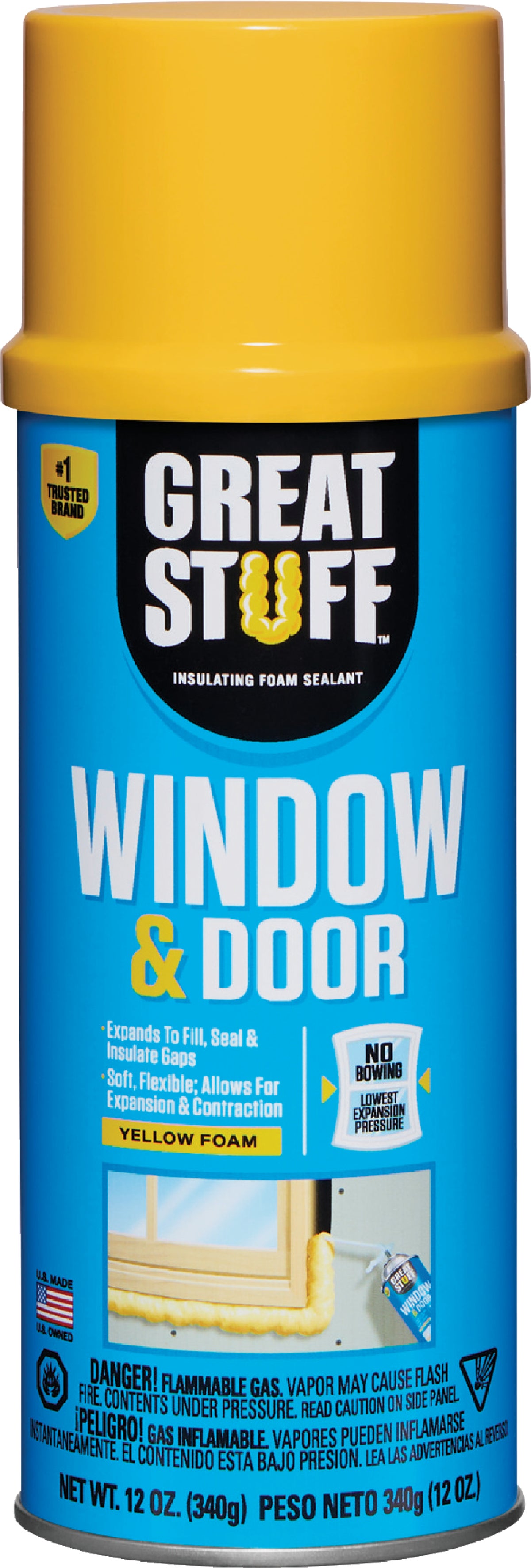 Great Stuff Window & Door 12oz. Insulating Foam Sealant