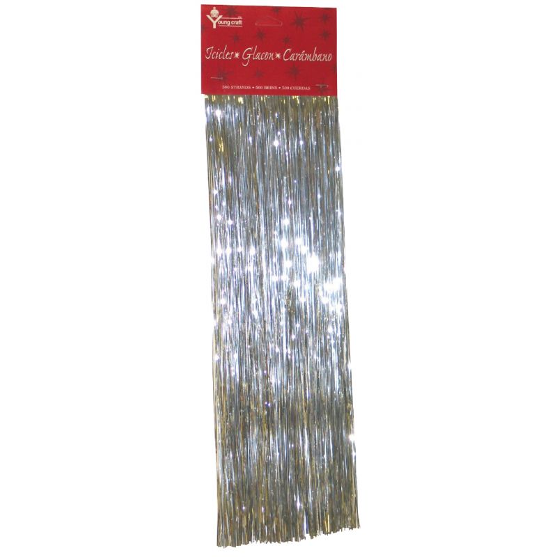F C YOUNG Tinsel Silver (Pack of 72)