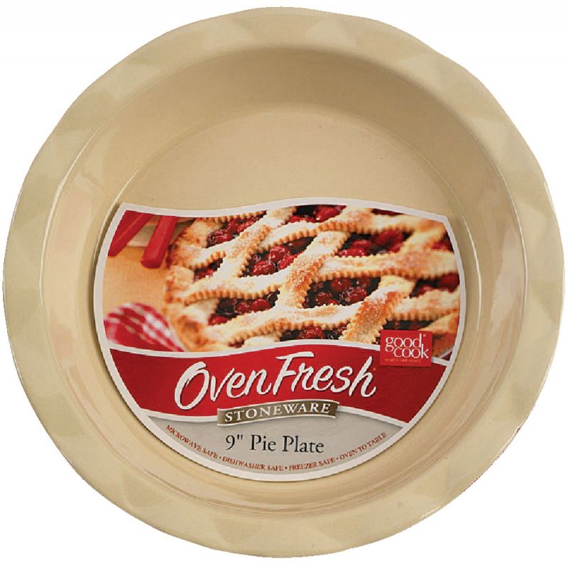 GoodCook OvenFresh Ceramic Pie Plate Red, Deep Dish
