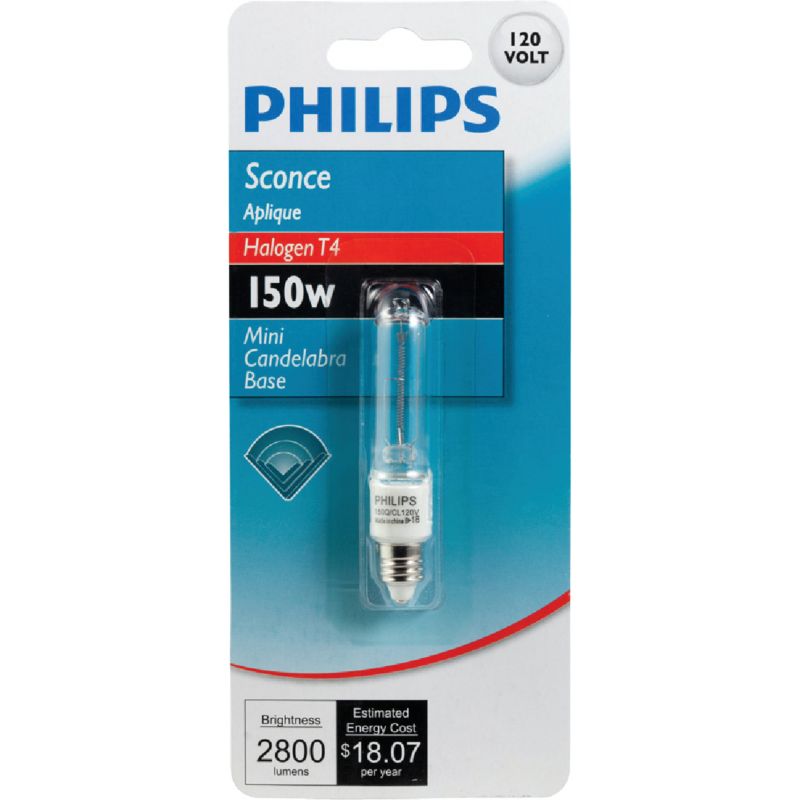 Philips T4 120V Mini Can Halogen Light Bulb