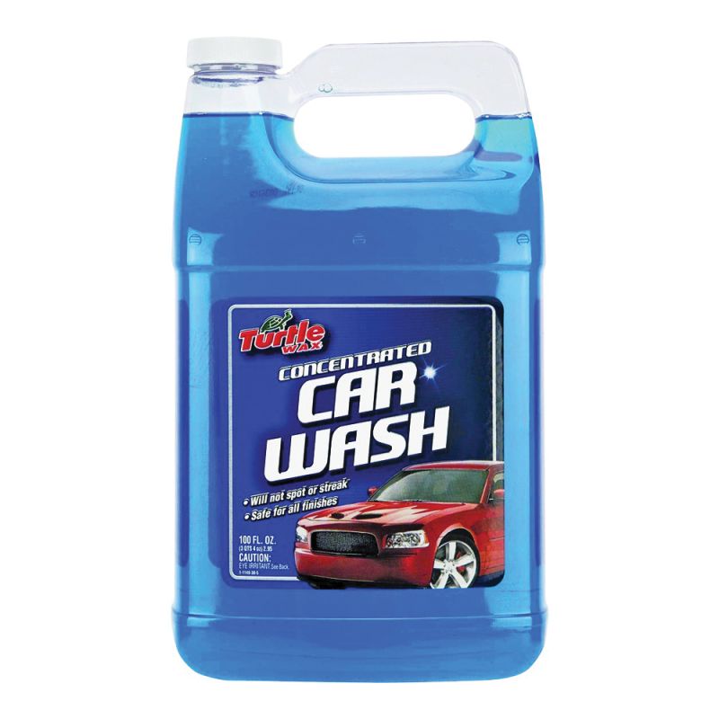 Turtle Wax T149R Car Wash, 100 fl-oz, Liquid, Typical Soap Blue