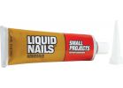 LIQUID NAILS Small Projects Repair Multi-Purpose Adhesive White, 4 Oz.