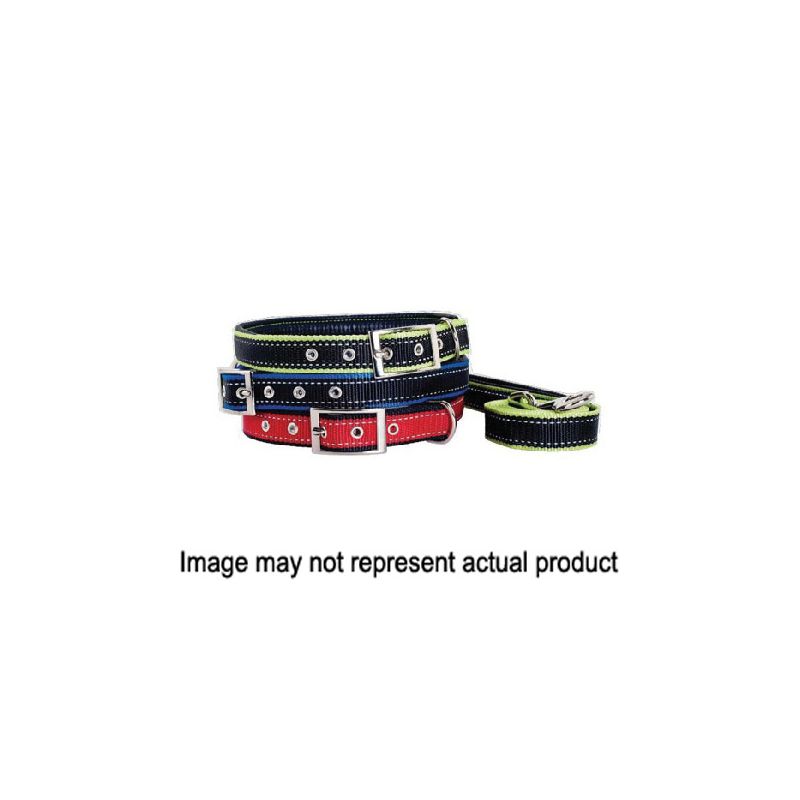 Ruffin&#039;It ReflecTech 32734 Reflective Padded Collar, 14 to 20 in L, 3/4 in W, Nylon, Assorted Assorted