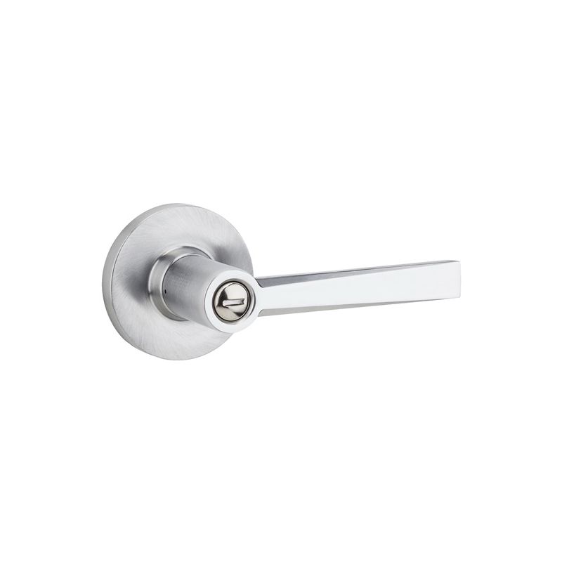 Weiser Westley Series 9SL30000-072 Privacy Lever, Satin Chrome, Residential, Universal Hand, 3 Grade