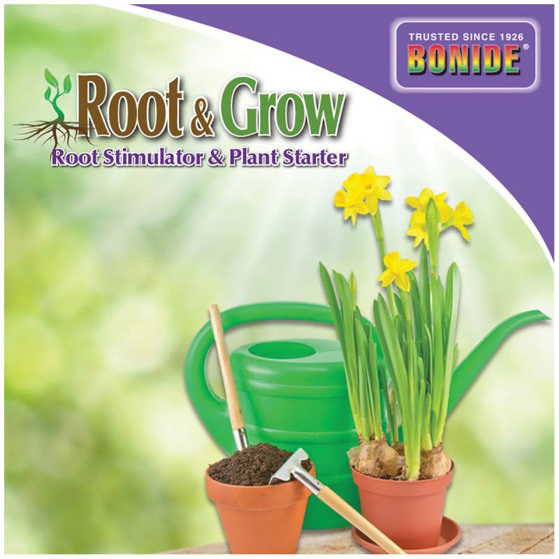 Bonide Root &amp; Grow 412 Root Stimulator, 1 qt, Liquid, 4-10-3 N-P-K Ratio Green